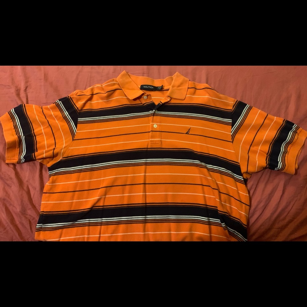 Nautica Striped Polo